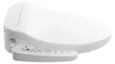 Obrázek produktu pro Toaletní sedátko s bidetem, nastavitelná teplota, automatické splachování, BÍLÉ, 220 V, zástrčka EU
