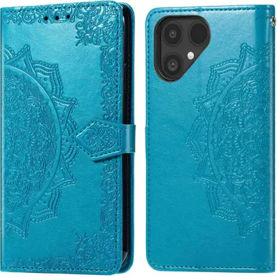 Image de imoshion Mandala Bookcase voor de Fairphone 6 - Turquoise