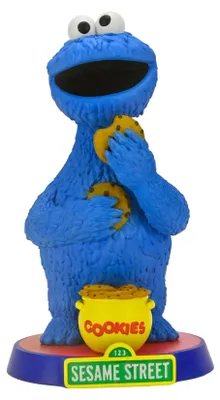 Produktbild von Sesamstraße Head Knocker Wackelkopf-Figur Krümelmonster 18 cm
