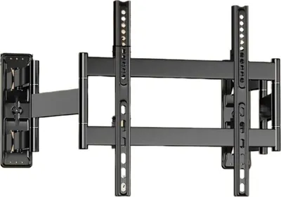 Produktbild von TV Wandhalterung, Sechsarm Halterung, Für 65-100 Zoll, Schwenkbar und ausziehbar, Belastbar und rostfrei