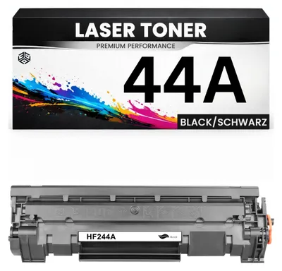 Produktbild von Toner 44A für HP kompatibel Schwarz CF244A wie Original Tonerkartusche für HP LaserJet MFP M28a, M28w, HP LaserJet Pro M15a, M15w