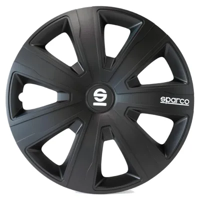 Produktbild von SPARCO Radkappe 14" Zoll Radzierblenden Satz schwarz SPC1481BK