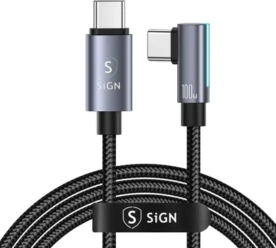 Immagine prodotto di Cavo da USB-C a USB-C 2 m, 100 W - Nero