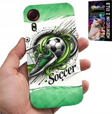 Immagine prodotto di Custodia Per Samsung Galaxy Xcover 7 - Calcio, Custodia Calcio + Vetro