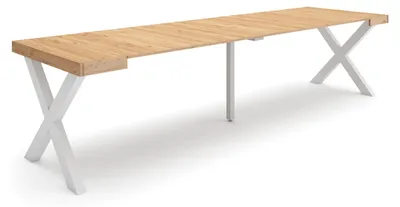 Image de Skraut Home | Table extensible | Table extensible multifonctionnelle | 300 | Pour 14 personnes