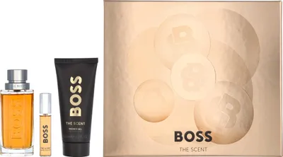 Image de Coffret de parfums Hugo Boss - Eau de toilette 100 ml + Eau de toilette 10 ml + Gel douche 100 ml