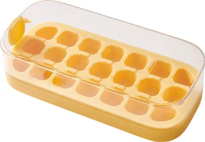 Produktbild von Eiswürfelschale, leicht zu lösende Eiswürfelform für den Gefrierschrank, BPA-frei, 21 Mulden, Eisbox für Cocktail, Tee, Kaffee