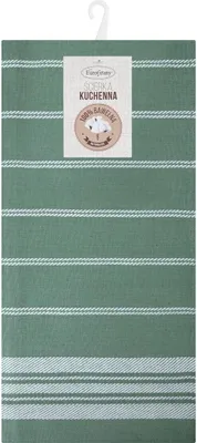 Zdjęcie produktu dla Ręcznik bawełniany TARJA zielony 100% bawełna 50x70 cm MyBestHome cena za 2 szt