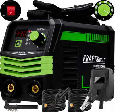 Zdjęcie produktu dla KRAFT&DELE | Spawarka TIG, 330A, MMA, TIG, LIFT, VRD, spawarka
