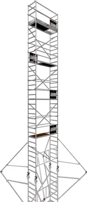 Image de ALTEC AluKlik 2.0 1100 | AH 11 m | Largeur 0,7 m | Echafaudage roulant | Echafaudage pliant