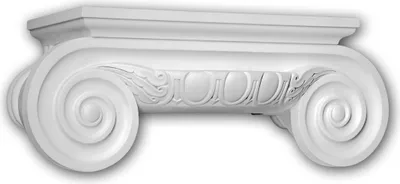 Produktbild von Profhome 415201 Halbsäulen Kapitell Fassadenstuck Säule Fassadenelement