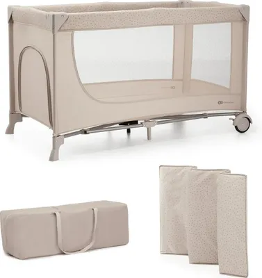 Immagine prodotto di Kinderkraft Joy 2: Lettino da viaggio multifunzionale, color beige