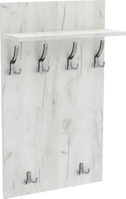 Image de AKKE Weiss Craft Panneau d'armoire MAXI - crochets CHROM LxH : 60x120 cm