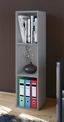 Produktbild von VCM Holzregal stehend | platzsparendes Regal | Maße: H. 107 x B. 34 x T. 30 cm | Elegantes Regal stehend | Aufbewahrungsregal | Bücherregal - Mendas