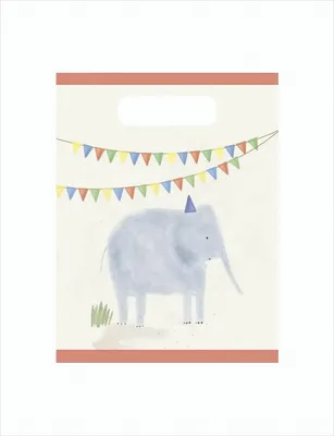 Produktbild von Safari 6 Partytüten