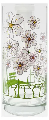 Produktbild von Schoppenglas 0,5 L für Pfälzer Schorle mit Mandelblütenmotiv