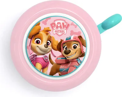 Obrázok produktu pre SEVEN Zvonček na bicykel Paw Patrol Girls Kov, plast, priemer 5 cm