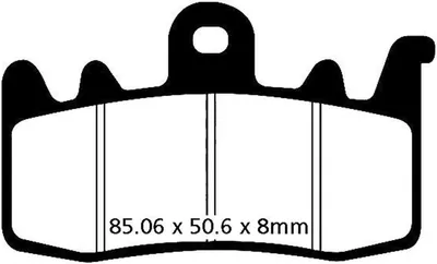Immagine prodotto di Pastiglie freno anteriori per BMW R 1200 RT ABS LC DTC, anni di produzione 2017-2018, pastiglie EBC - Nuove