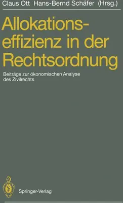 Obrázek produktu pro Allokationseffizienz in der Rechtsordnung
