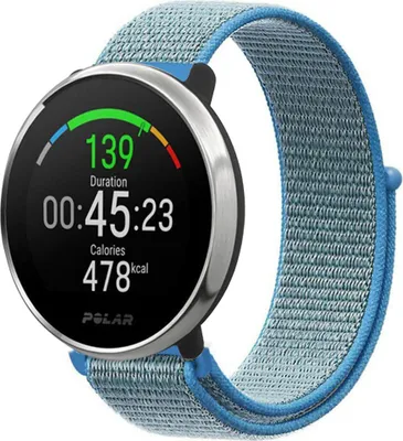 Produktbild von Strap-it Polar Unite Nylonarmband (Blau)
