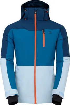 Produktbild von Dare 2B - "Edge II" lyžiarska bunda pre mužov RG11125 (M) (Dark jeans blue/ice bird blue)