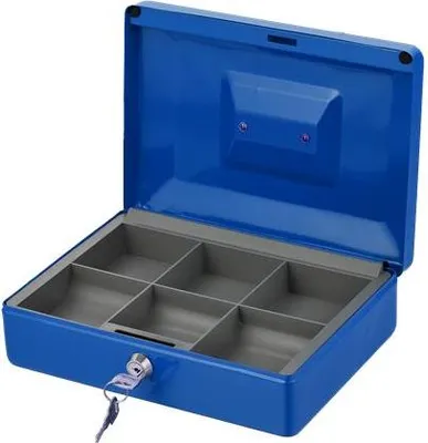 Obrázek produktu pro Pokladna, modrá, 250 x 180 x 90 mm, VICTORIA FACILITY