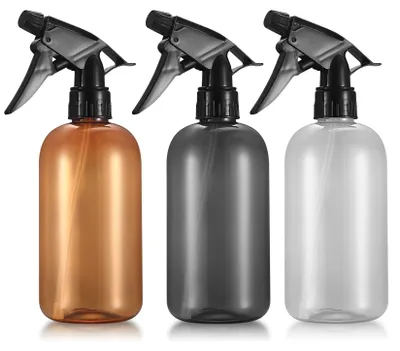 3er-Set leere Sprühflaschen 500 ml, Kunststoff, nachfüllbar