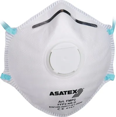 Produktbild von ASATEX Atemschutzmaske FFP 2/V NR D mit Ausatemventil - FMP2