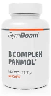 Produktbild von GymBeam - Vitamin B-Komplex PANMOL®, 60 Kapseln