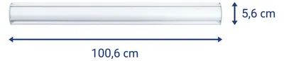 Productafbeelding van MAUL 62442-08 Ballfix-leiste, aluminium, lengte: 1.000 mm