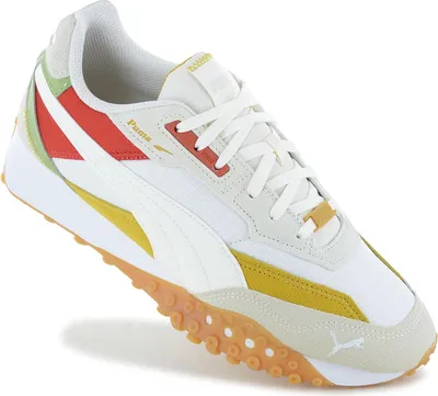 Produktbild von Puma Blacktop Rider Multicolor Blktop - Herren Sneakers Schuhe Weiß 395907-09 , EU 40 UK 6.5