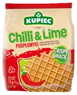 Produktbild von Kupiec Podpłomyki Chili & Limette, 70g