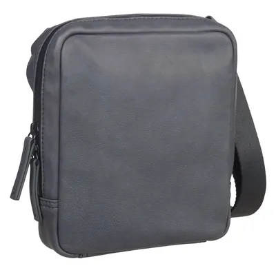 Produktbild von LEONHARD HEYDEN Leder Umhängetasche Den Haag Shoulder Bag Grey dunkelgrau