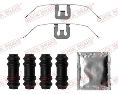 Produktbild von QUICK BRAKE 109-1845 Zubehörsatz Scheibenbremsbelag Vorne für AUDI A4 Avant (8K5, B8) A6 Avant (4G5, 4GD, C7) Q5 (8RB) passend für MERCEDES-BENZ