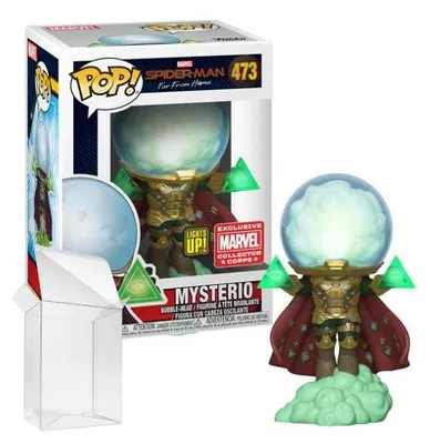 Zdjęcie produktu dla Funko Pop! Marvel: Mysterio świeci! #473 Ekskluzywna edycja dla kolekcjonerów Marvel