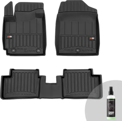 Produktbild von FROGUM ProLine 3D Gummimatten Exklusiven Auto Fußmatten Autofussmatten für Kia Picanto III ab 2017