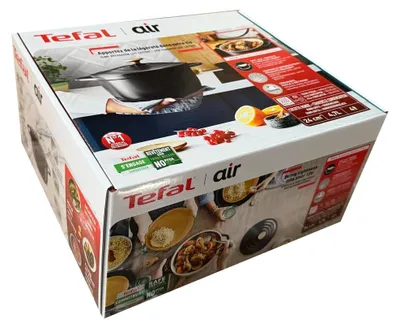 Produktbild von Tefal Air E25546, 4,7 l, Rund, Schwarz, Aluminium, Keramik, Schwarz