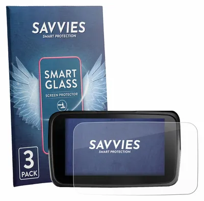 Produktbild von 3x Savvies Schutzglas Folie für Kymco CV3 575 2026 9H Panzer Schutzfolie Glas Displayschutz klar transparent