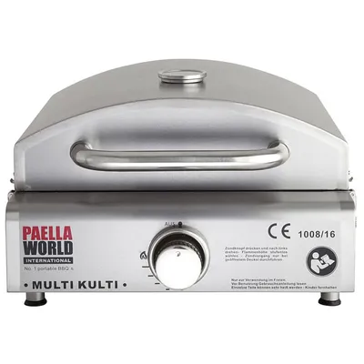 Obrázok produktu pre PAELLA WORLD - MULTI-KULTI, multifunkčný plynový gril bez bezpečnostného pilota
