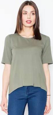 Produktbild von Figl Kurzarm-T-Shirt für Frauen Ygrailinde M436 olive S