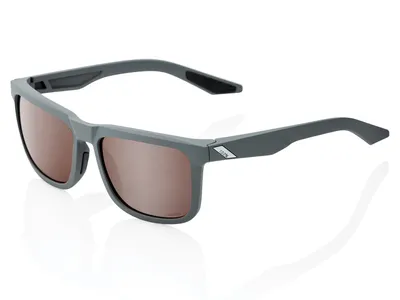 Produktbild von 100% SPEEDLAB Fahrradsonnenbrille - BLAKE - Grau/Silber