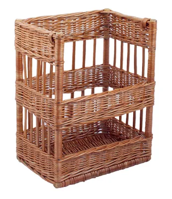 Produktbild von Baguettekorb rechteckig, braun, T 25cm x B 35cm x H 45cm