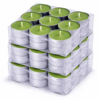 Image de Bougies chauffe-plat parfumées - Pomme - Lot de 54