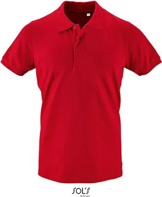 Immagine prodotto di SOLs 01708 | Polo Phoenix da uomo / Cotone pettinato e filato ad anelli - Colore: Rosso - Taglia: L