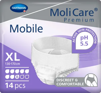 Zdjęcie produktu dla MOLICARE PREMIUM mobile 8D XL 14 Stk