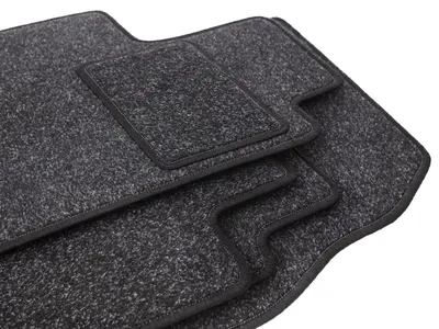 Image de Tapis de sol en moquette pour Seat e-Mii 2019- (à hayon) – jeu 4 pièces, anthracite, sur mesure – Wielganizator ANTHRA