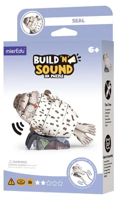Zdjęcie produktu dla Puzzle 3D Foka z Dźwiękiem dla Dzieci od 6 lat
