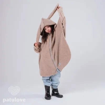 Immagine prodotto di Poncho auto BUNNY taglia M 2-6 anni, Patulove