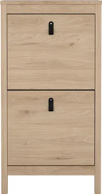 Immagine prodotto di Scarpiera Madrid 2 ante a soffietto decoro rovere.