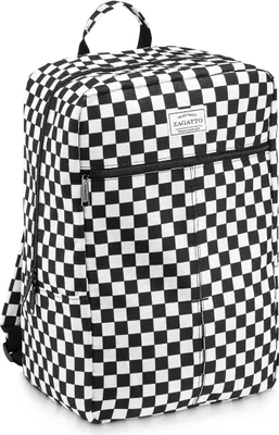 Obrázek produktu pro ZAGATTO cestovní batoh, do letadla, šachovnicový vzor, 40x20x25, ZG833